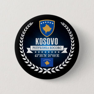 Kosovo 2 Inch Round Button