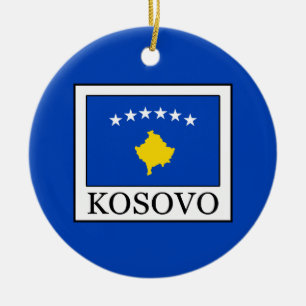 Kosovo Ceramic Ornament
