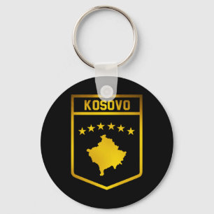 Kosovo Emblem Keychain
