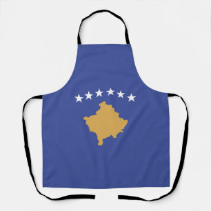 Kosovo flag apron