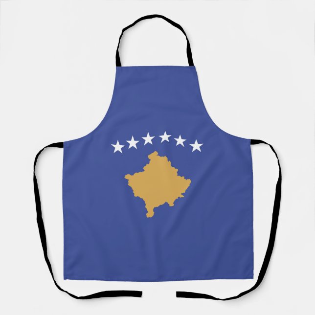 Kosovo flag apron (Front)