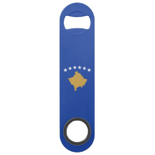 Kosovo Flag Bar Key