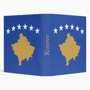 Kosovo Flag Binder
