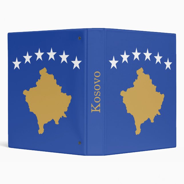 Kosovo Flag Binder (Background)