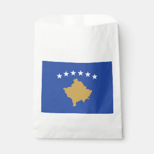 Kosovo Flag Favour Bag