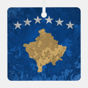 Kosovo Metal Ornament