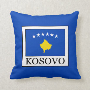 Kosovo Throw Pillow