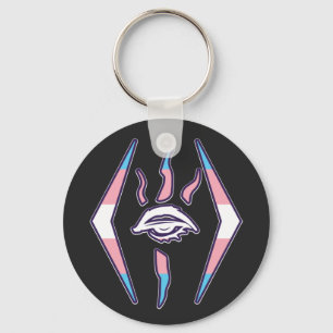 KOTD Transgender Pride logo Keychain