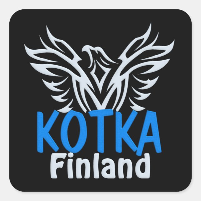 Kotka Finland stickers (Front)