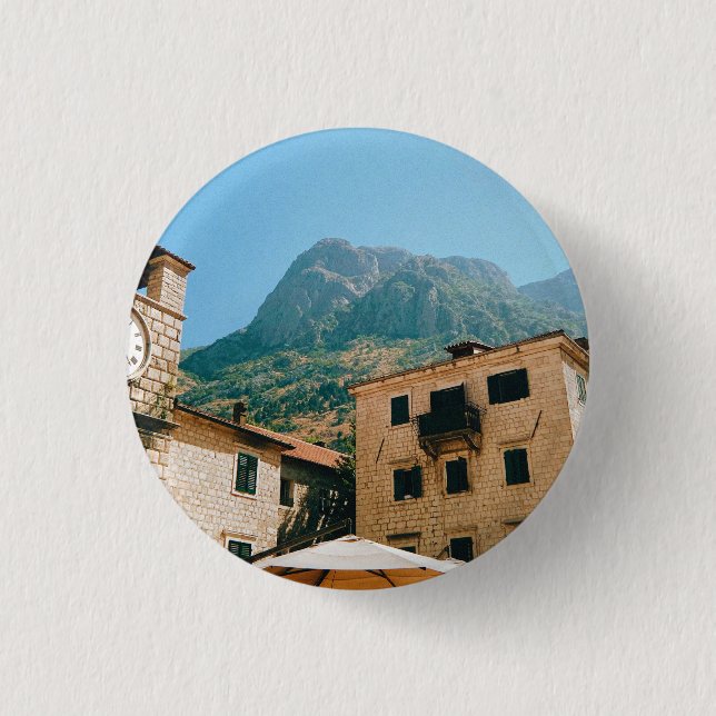 Kotor - Montenegro  1 Inch Round Button (Front)