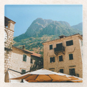 Kotor - Montenegro  Glass Coaster