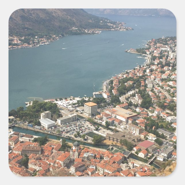 Kotor, Montenegro Square Sticker (Front)