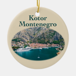 Kotor, Montenegro: Stari Grad Ceramic Ornament