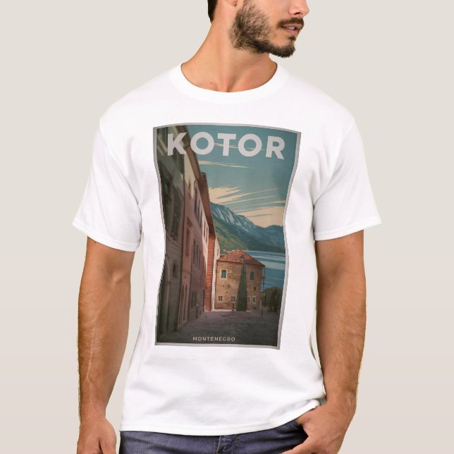 Kotor Montenegro vintage T-Shirt (Front)