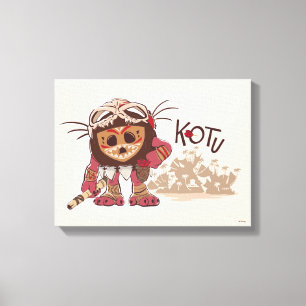 Kotu the Kakamora Canvas Print
