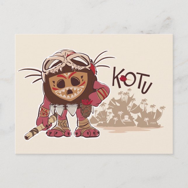 Kotu the Kakamora Postcard (Front)