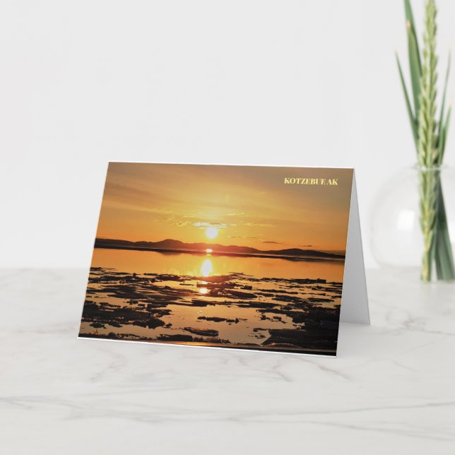 kotzebue alaska thank you card (Front)