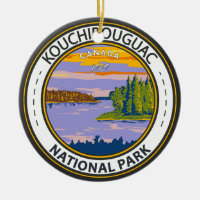 Kouchibouguac National Park Travel Vintage Badge