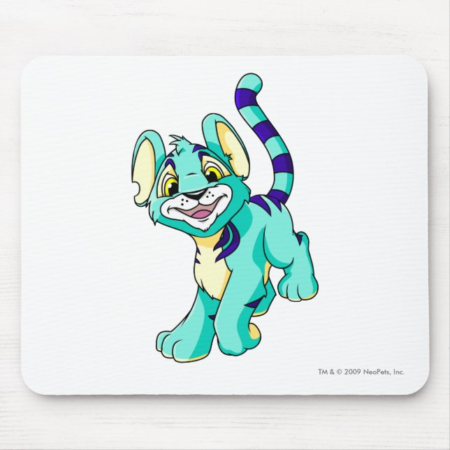 Kougra Blue Mouse Pad (Front)
