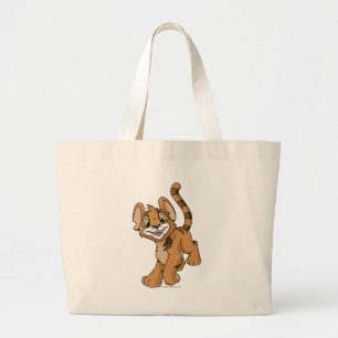 Kougra Brown Large Tote Bag