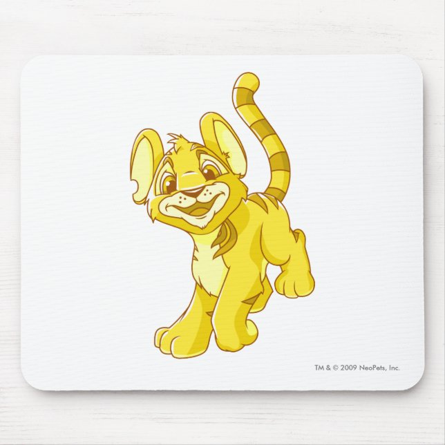 Kougra Gold Mouse Pad (Front)