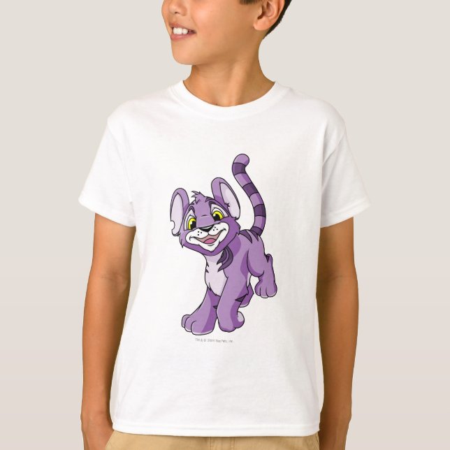 Kougra Purple T-Shirt (Front)