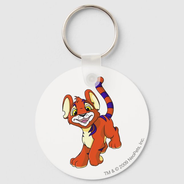 Kougra Red Keychain (Front)