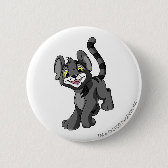 Kougra Shadow 2 Inch Round Button (Front)