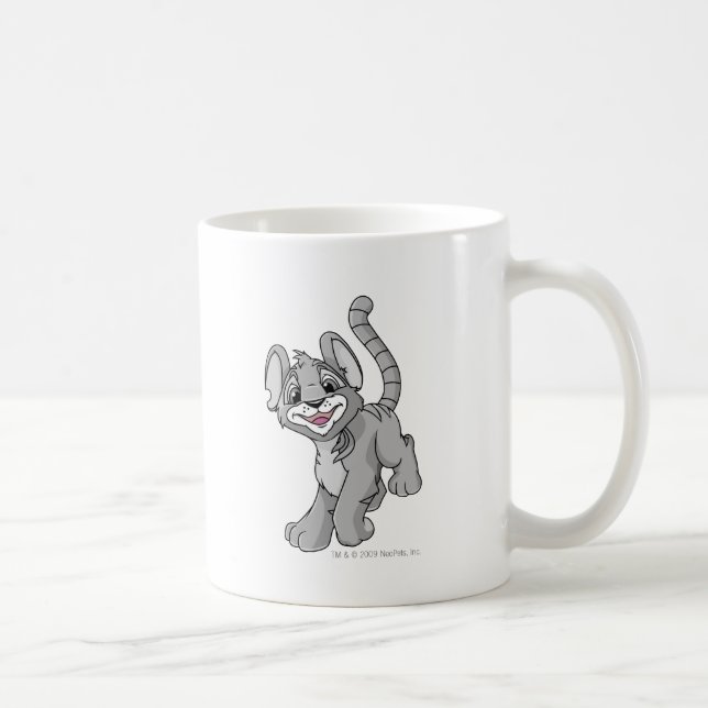 Kougra Silver Coffee Mug (Right)