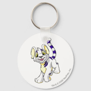 Kougra White Keychain