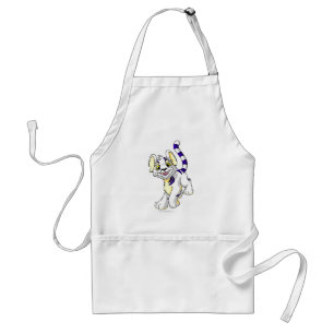 Kougra White Standard Apron