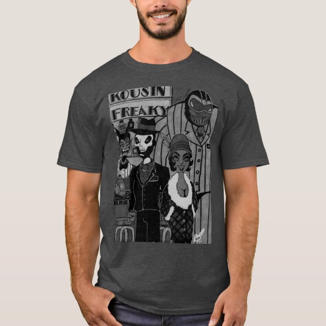 Kousin Freaky 1930s T-Shirt (Front)