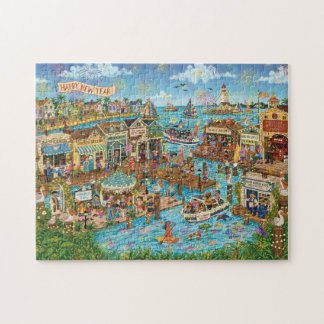 Kouta Kerplop Keys New Year's Day Jigsaw Puzzle