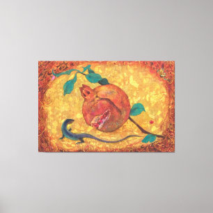 Kowaku: The Temptation of the Pomegranate - Poster Canvas Print