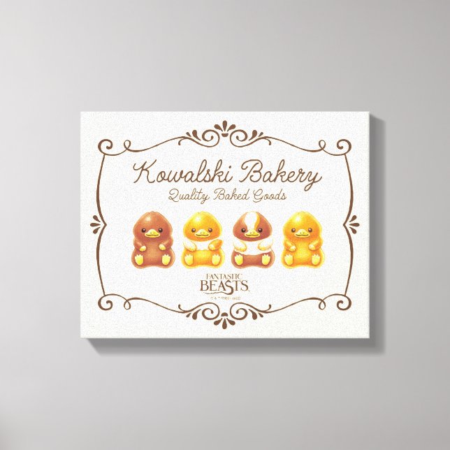 Kowalski Bakery - Baby Nifflers Canvas Print (Front)