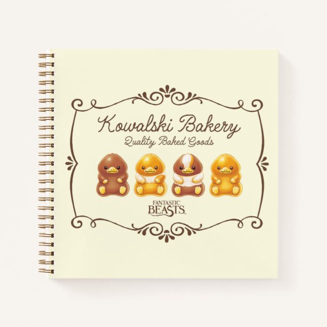 Kowalski Bakery - Baby Nifflers Notebook (Front)