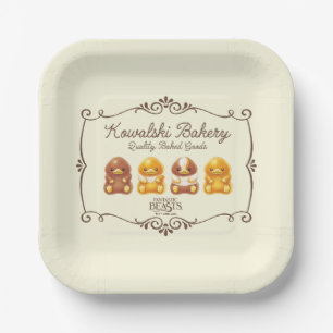 Kowalski Bakery - Baby Nifflers Paper Plate