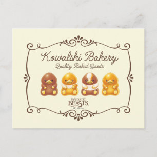 Kowalski Bakery - Baby Nifflers Postcard