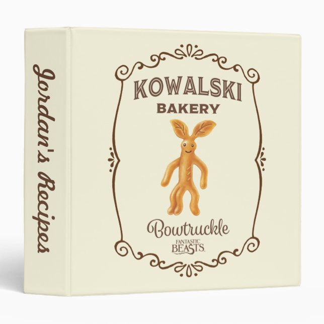Kowalski Bakery - Bowtruckle Binder (Front/Spine)