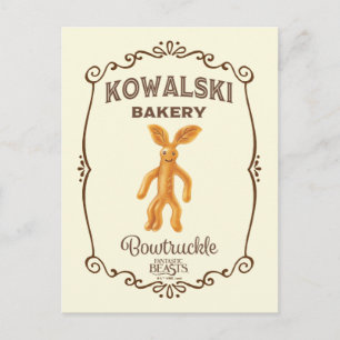 Kowalski Bakery - Bowtruckle Postcard
