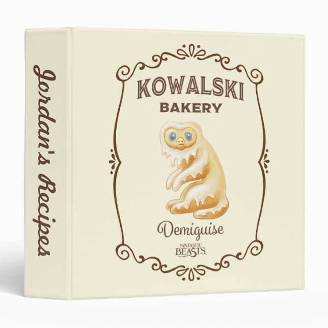 Kowalski Bakery - Demiguise Binder (Front/Spine)