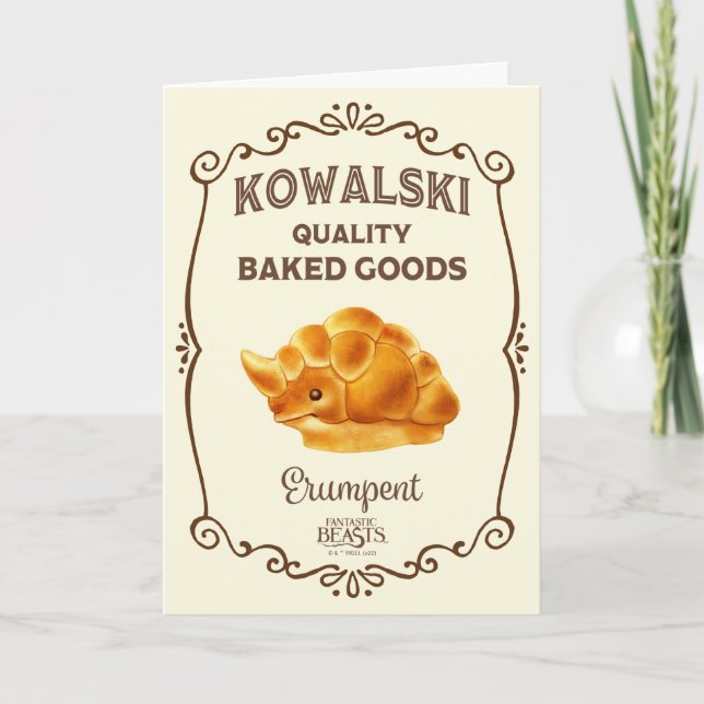 Kowalski Bakery - Erumpent Card (Front)