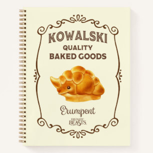 Kowalski Bakery - Erumpent Notebook