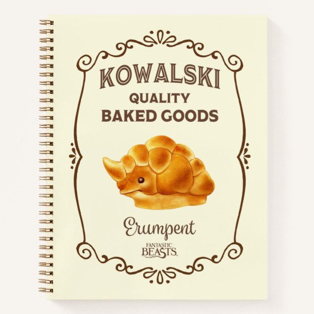Kowalski Bakery - Erumpent Notebook (Front)