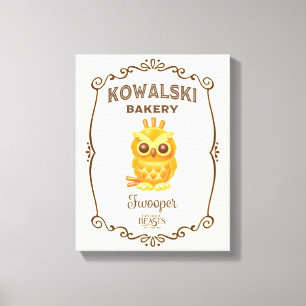 Kowalski Bakery Fwooper Canvas Print