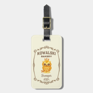 Kowalski Bakery Fwooper Luggage Tag