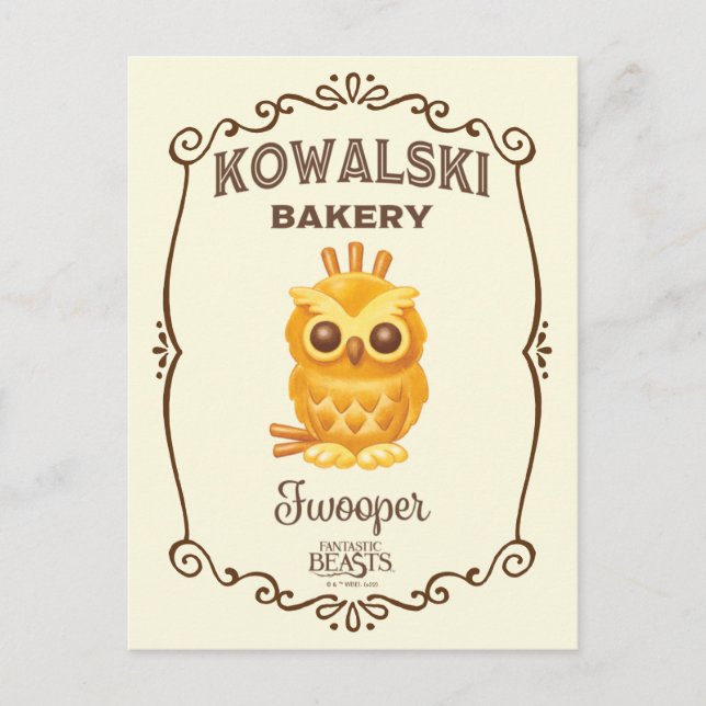 Kowalski Bakery Fwooper Postcard (Front)