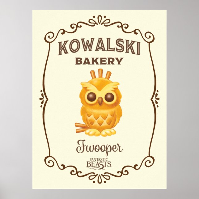 Kowalski Bakery Fwooper Poster (Front)
