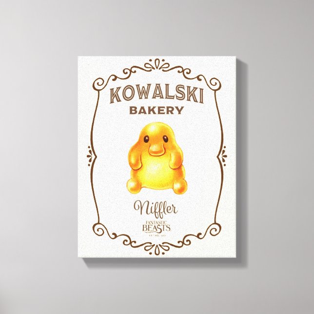 Kowalski Bakery - Niffler Canvas Print (Front)