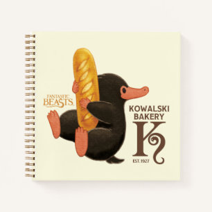 Kowalski Bakery - Niffler With Bread Notebook